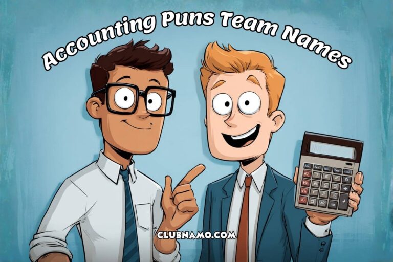 accounting puns team names