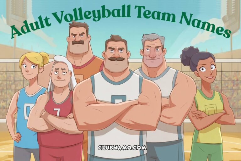 adult volleyball team names