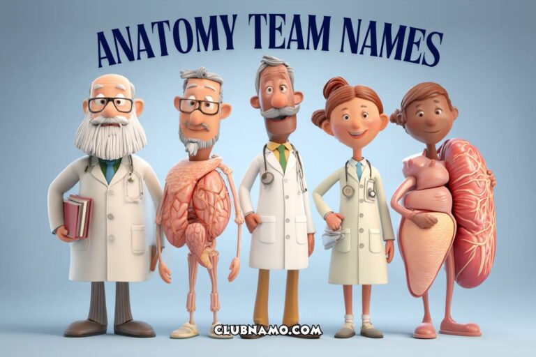 anatomy team names