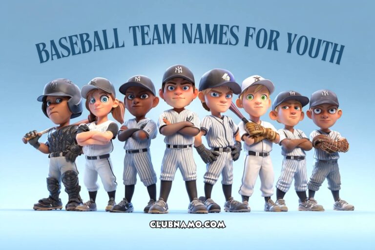 baseball team names for youth