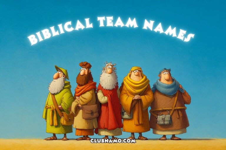 biblical team names