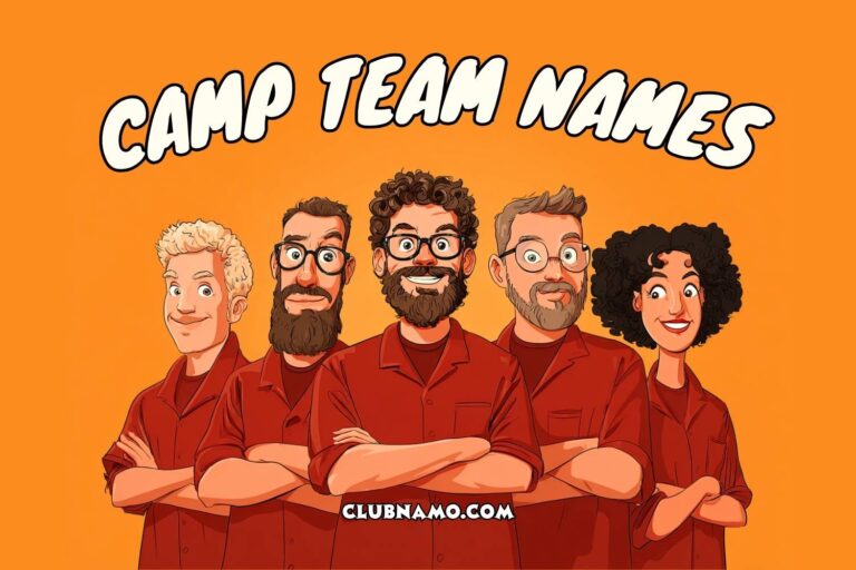 camp team names
