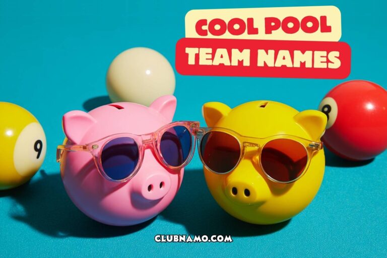 cool pool team names
