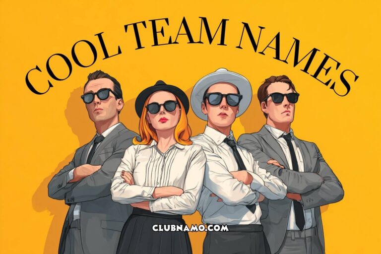 cool team names