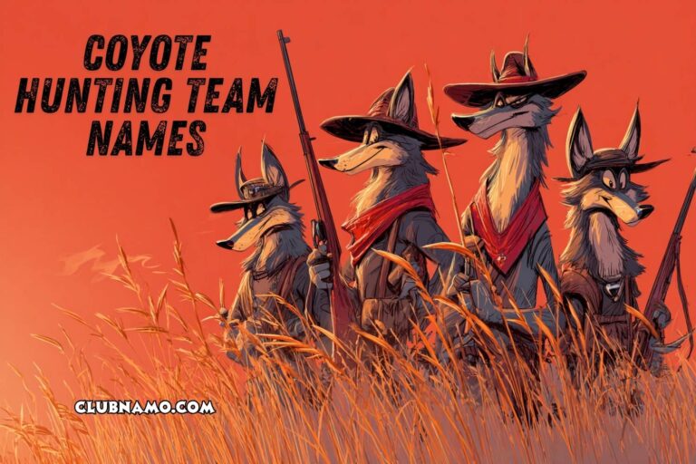 coyote hunting team names