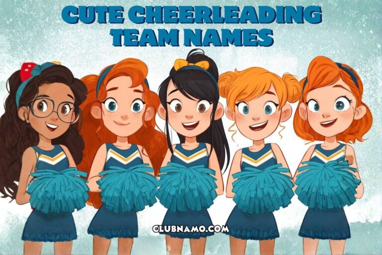 cute cheerleading team names