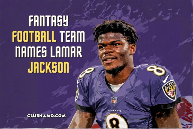 fantasy football team names lamar jackson
