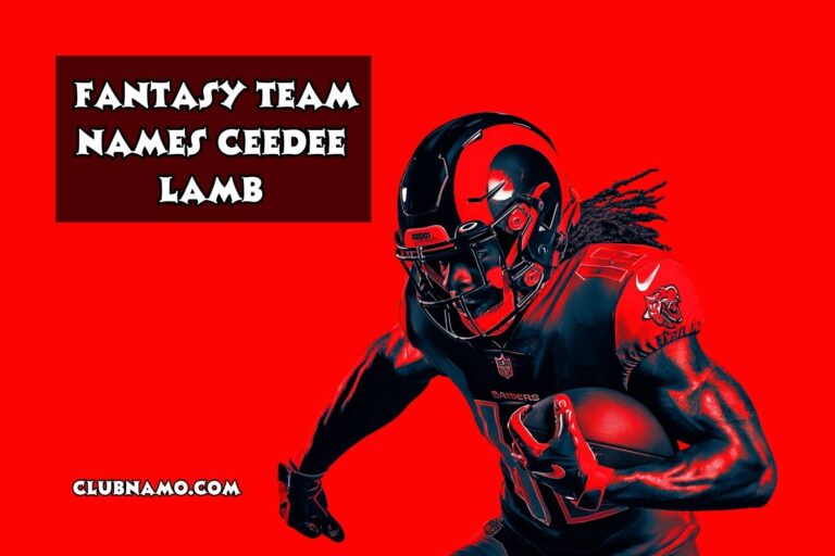 fantasy team names ceedee lamb
