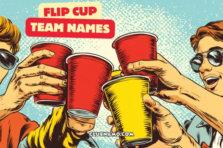 flip cup team names