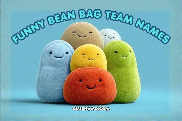 funny bean bag team names
