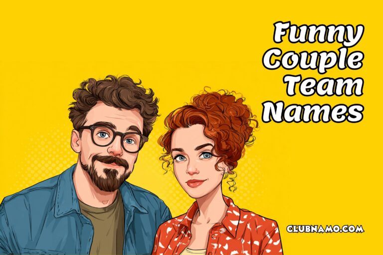 funny couple team names