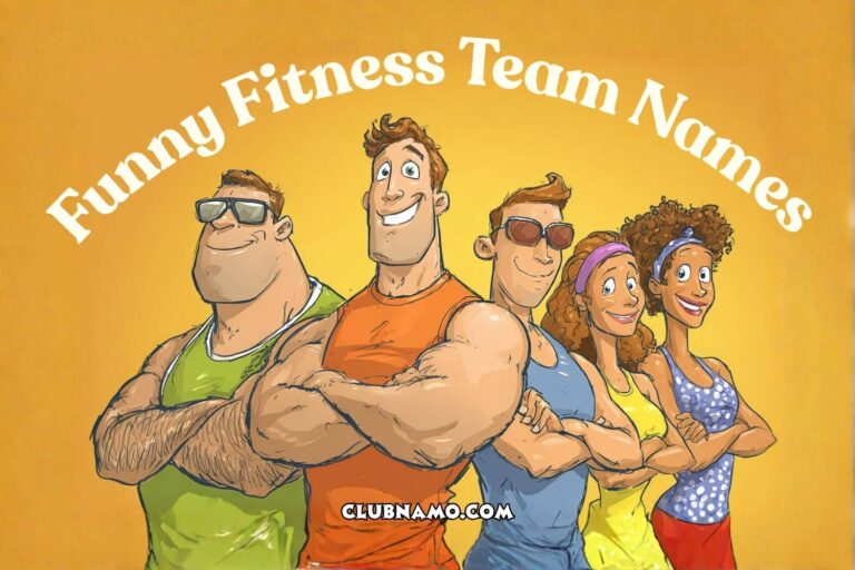 funny fitness team names