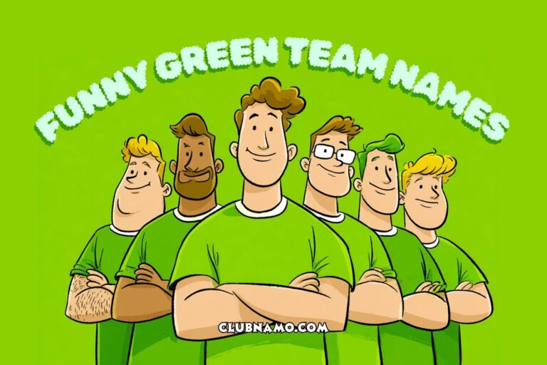 funny green team names