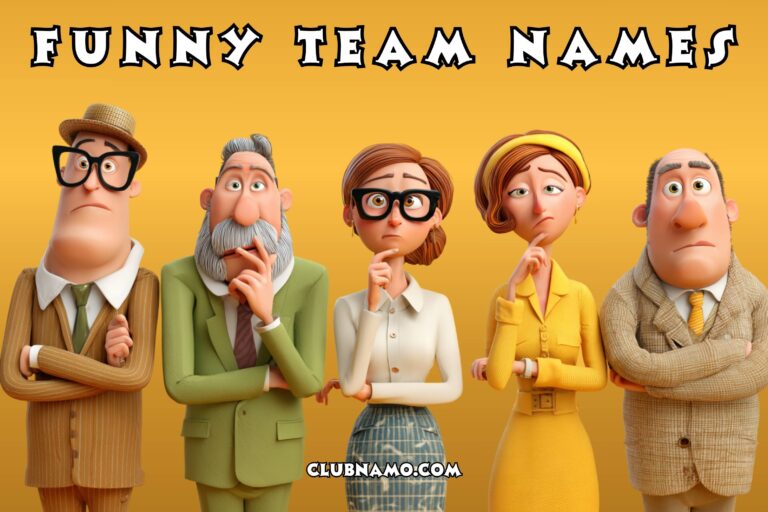 funny team names