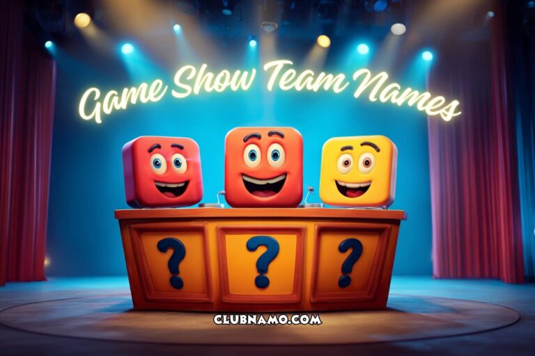 game show team names