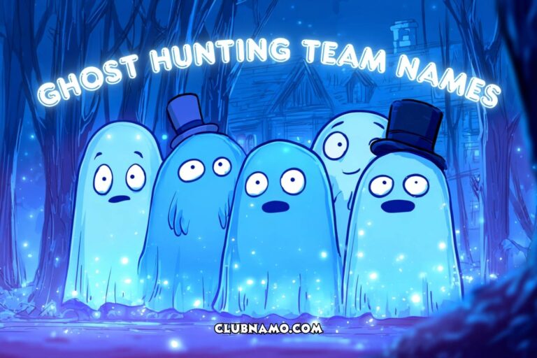 ghost hunting team names
