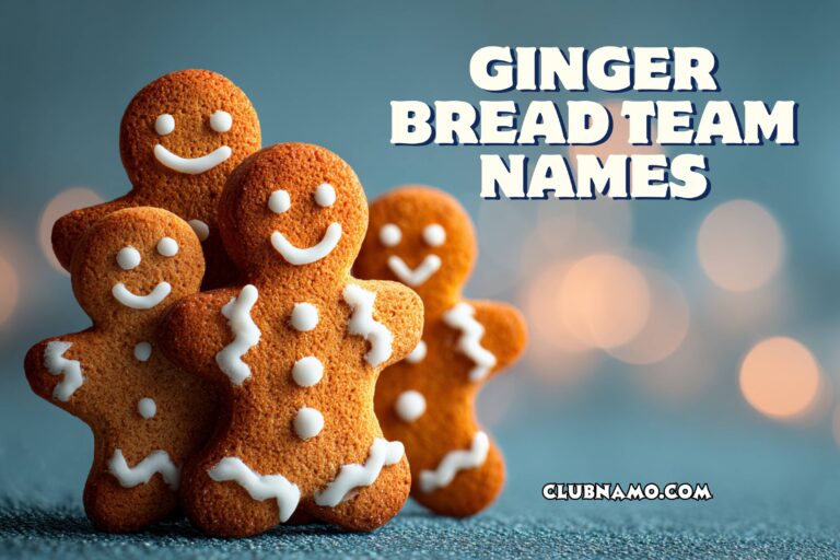gingerbread team names