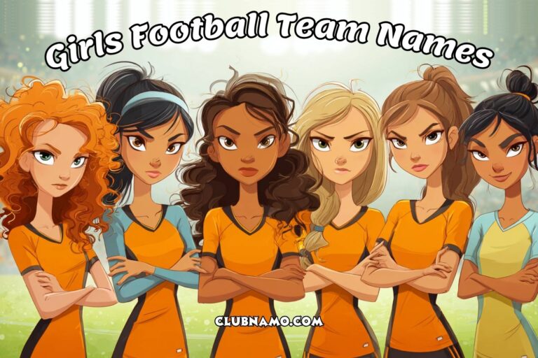 girls football team names