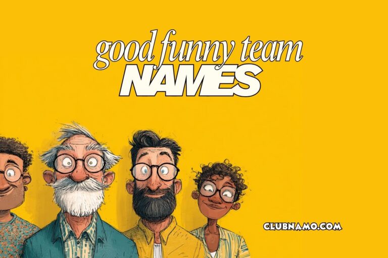 good funny team names