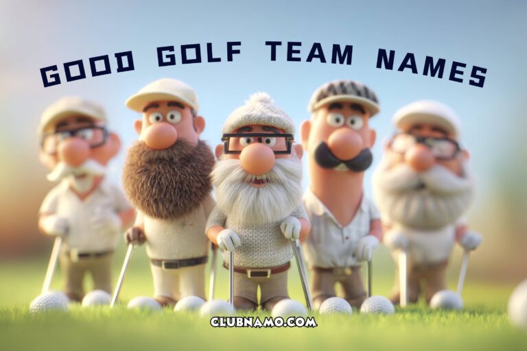 good golf team names