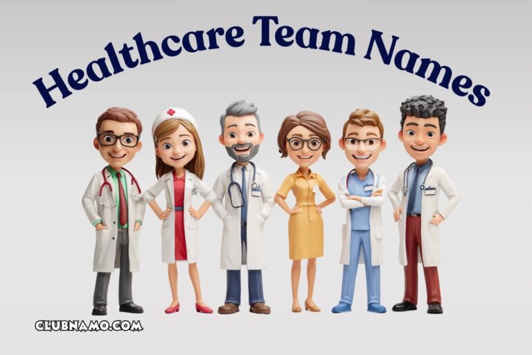 healthcare team names