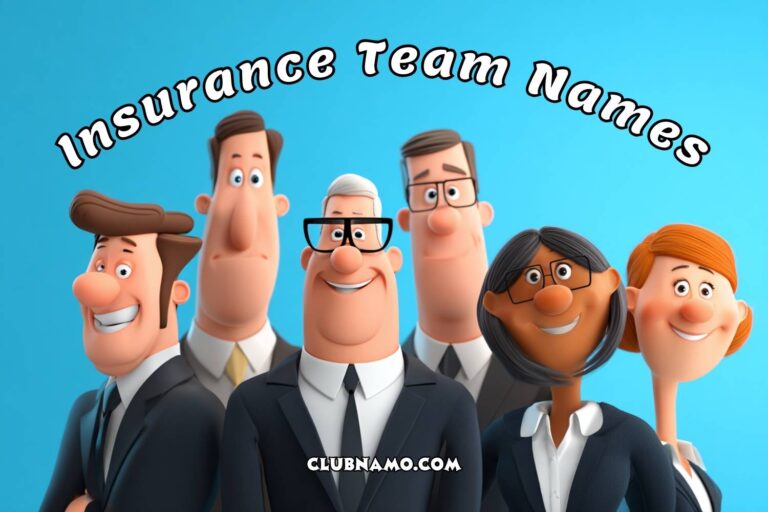 insurance team names