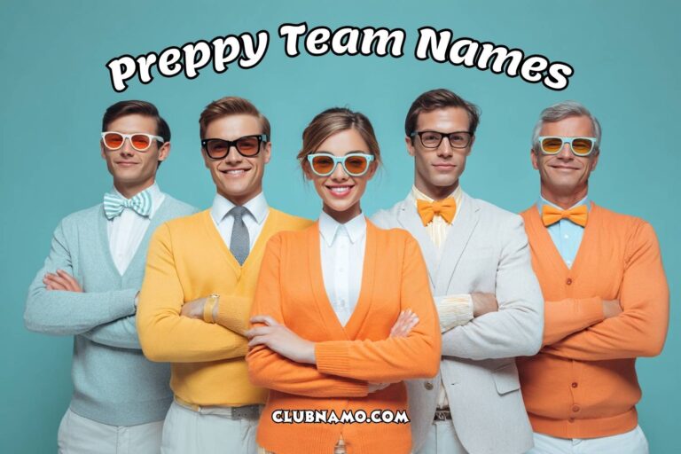 preppy team names