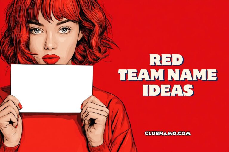 red team name ideas