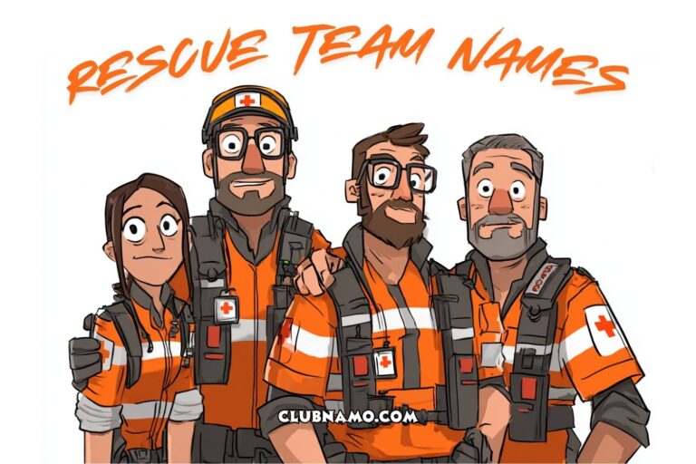 rescue team names