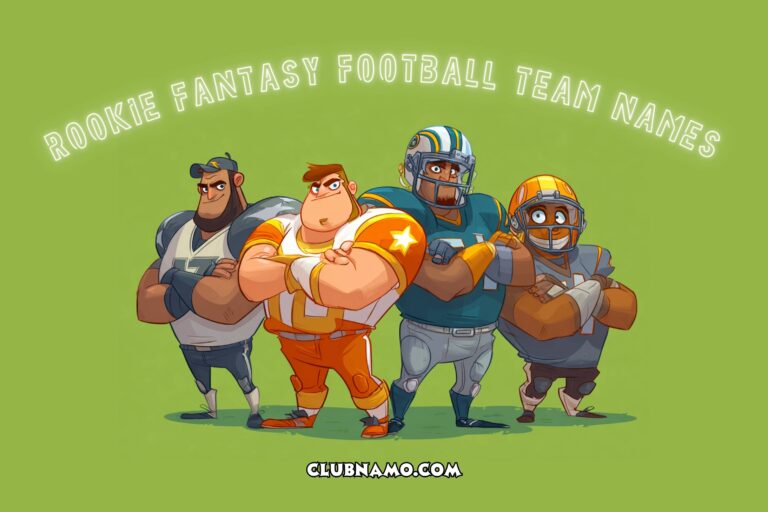 rookie fantasy football team names