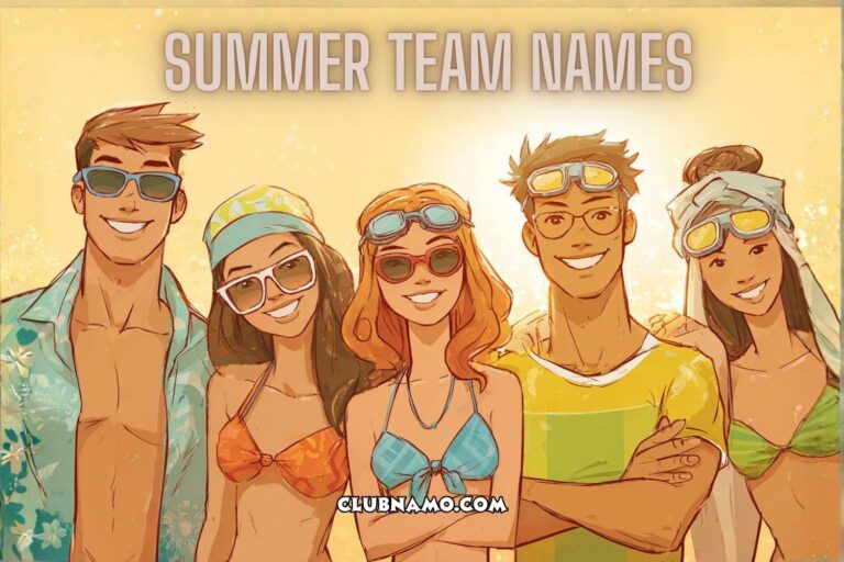 summer team names