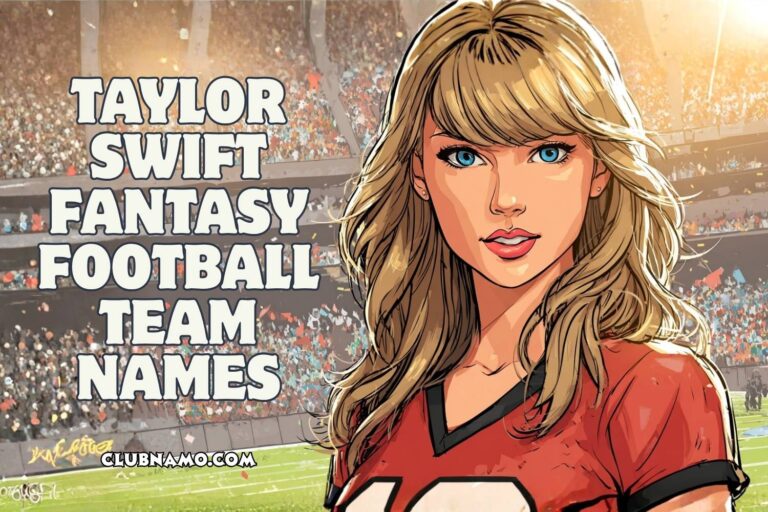 taylor swift fantasy football team names