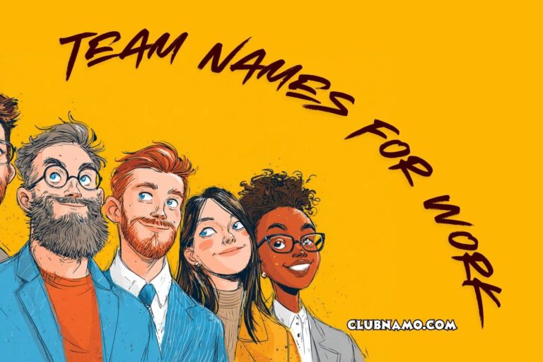 team names for work