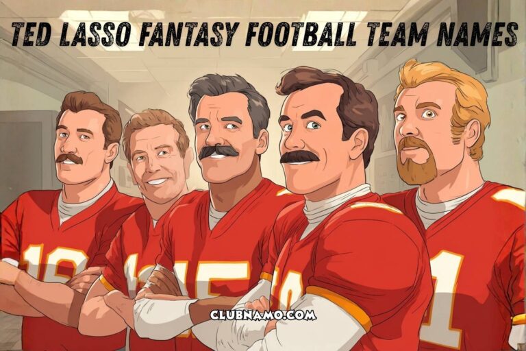 ted lasso fantasy football team names