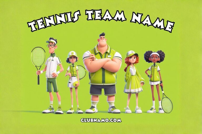 tennis team name