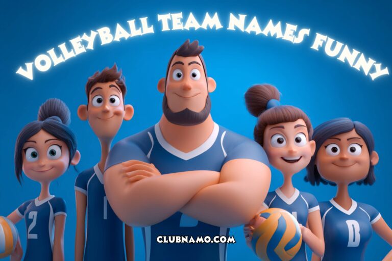 volleyball team names funny