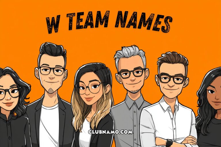 w team names