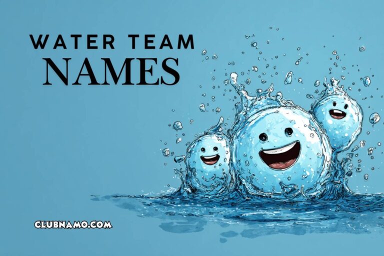 water team names