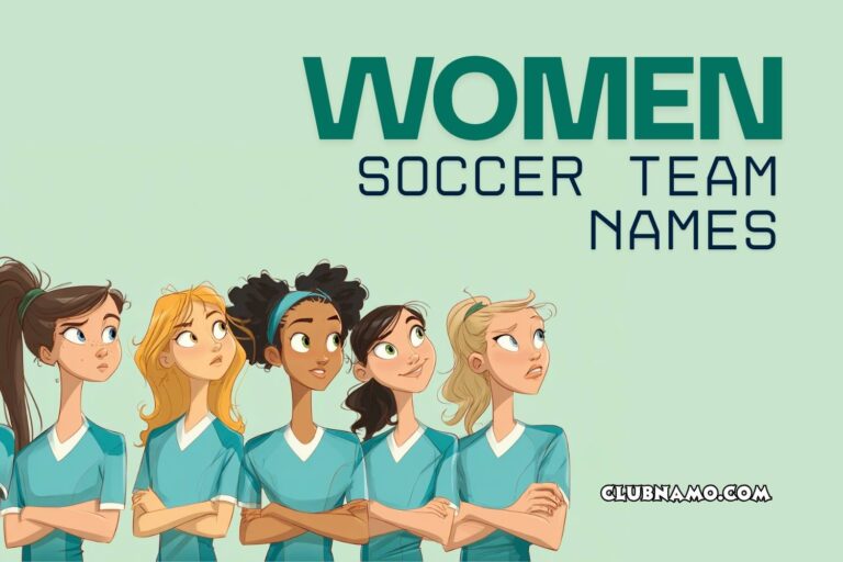 women soccer team names