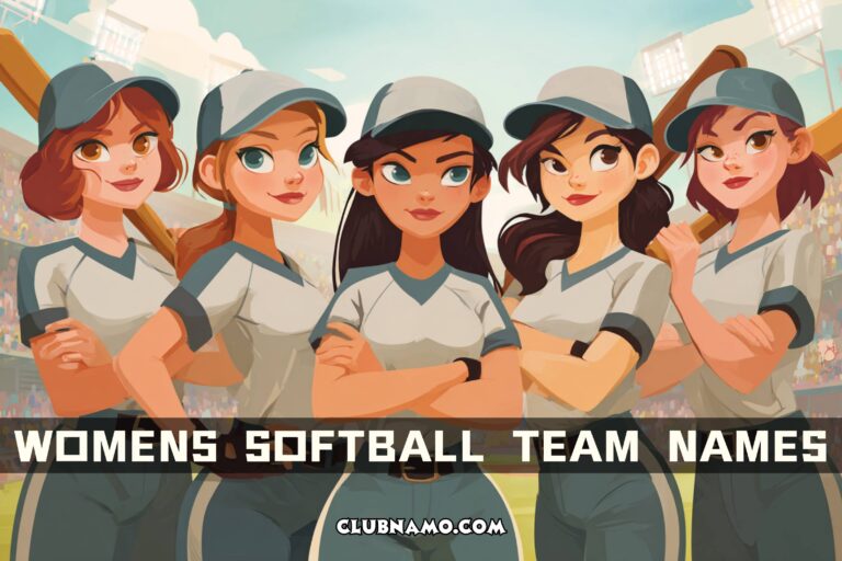 women's softball team names
