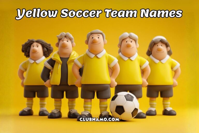 yellow soccer team names