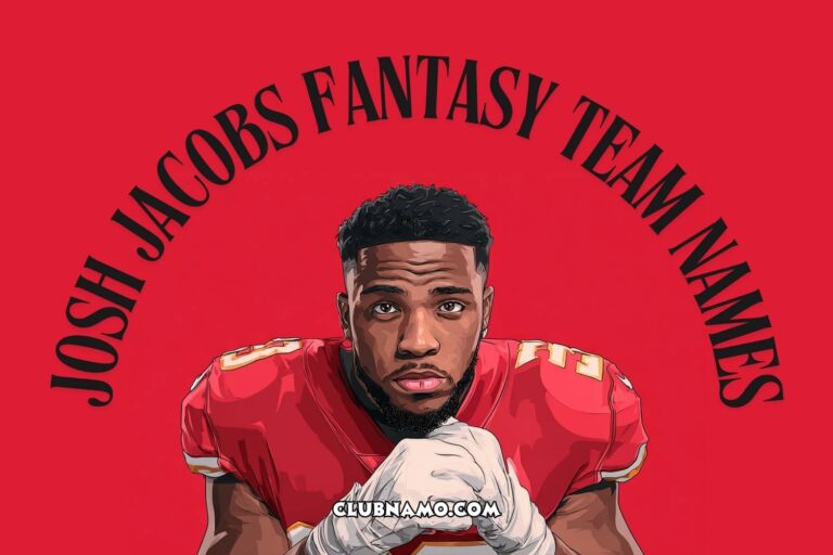 josh jacobs fantasy team names