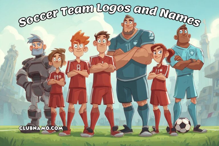 soccer team names and logos