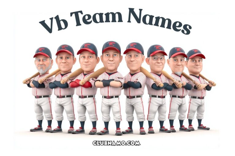 vb team names