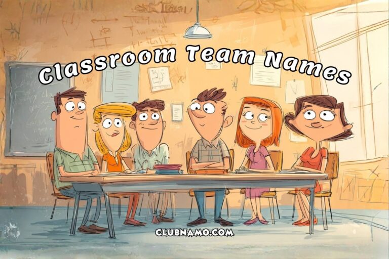 classroom team names