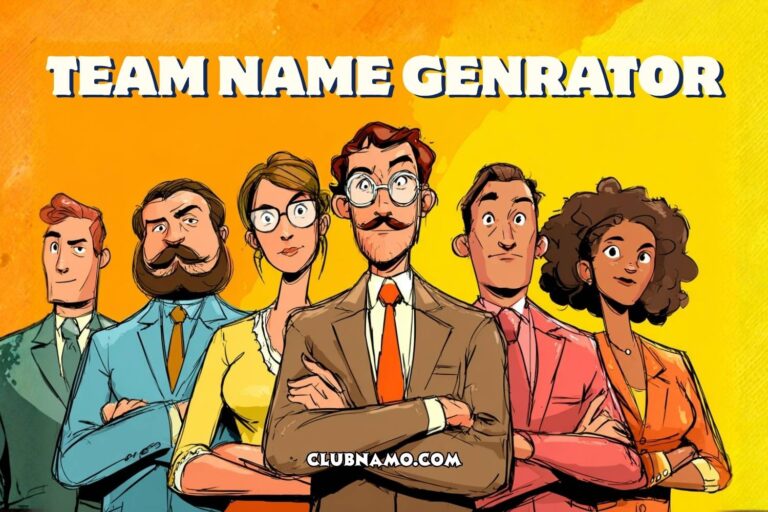 team name generator ideas