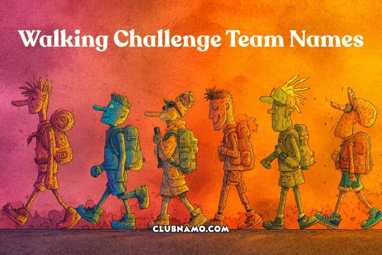 walking challenge team names